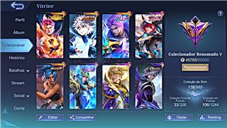 Contas Mobile Legends